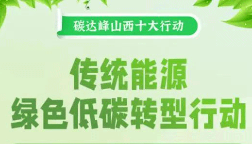 【海报】山西实施十大行动助力碳达峰目标实现