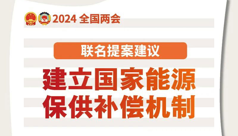 联名提案建议！建立国家能源保供补偿机制